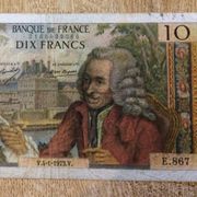FRANCUSKA 10 franaka