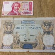 FRANCUSKA 1000 franaka