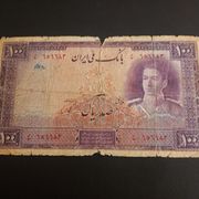 Iran 100 rials 1944