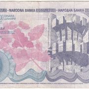EX JUGOSLAVIJA, 500 000 DINARA 1989, RJEĐA NOVČANICA, SPOMENIK
