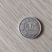1/2 franka 1943.