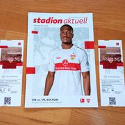 VfB STUTTGART - ulaznice + časopis
