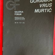 Goranka Vrus Murtić - katalog izložbe 1984.