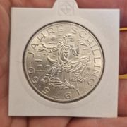 002 Austrija 100 šilinga 1975 srebro