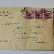 Staro pismo putovalo iz Švicarske u Italiju 1937.godine zanimljivo