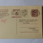 Dopisnica putovala iz Belgije u Italiju 1969. godine