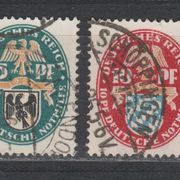 Deutsche Reich 1925. MI 375-377