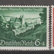 Deutsche Reich 1940. MI 748-749 MNH