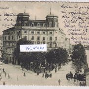 SUŠAK - PALAČA CONTINENTAL - ZELENA - razglednica , putovala 1930.g