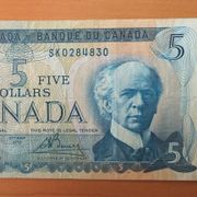 Kanada 5 dolara