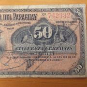 Paragvaj 50 centavos 1899