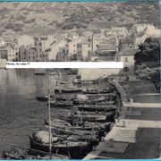KOMIŽA (otok Vis) - Panorama * stara razglednica, putovala 1959. godine