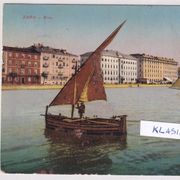 ZADAR - stara razglednica , putovala 1929.g.