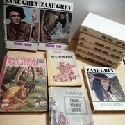 ZANE GREY ☀ lot 11 knjiga za 10 eura, western vestern