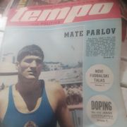 TEMPO EX YU MAGAZINE BROJ 124 1968   GODINA MATE PARLOV