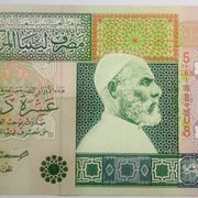 Libija 10 Dinara 2002 jako rijetko