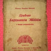 Ksaver Šandor Gjalski Ljubav Lajtmana Milića 1923.godina od 1 eura !!!