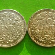 10 Cents 1939/1941 - Srebro