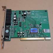 Leadtek LR5052 Winfast 6X zvučna kartica igra Midi PCI audio ploča