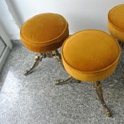 Vintage mesing stolice za klavir i slicno,visina 40cm,odlicna stanja