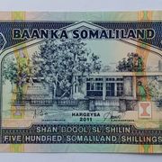 Somalija 500 šilinga,UNC