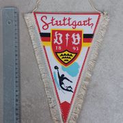 Zastavica velika Stuttgart iz 1985g raritet original