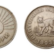 Makedonia 5 denara 1993 ili 2001 ili 08