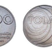 Slovenija 100 Tolarijev 2001-unc