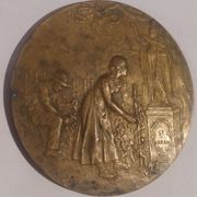 Medalja - Austrija- 1909- Izložba vina- 60mm