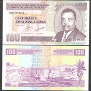 BURUNDI - 100 FRANCS - 2011 - UNC