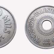 Palestina 20 mils 1927