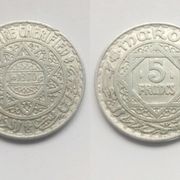 Maroko 5 franaka 1951