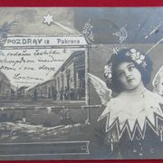 Razglednica pozdrav iz Pakraca iz 1907 godine