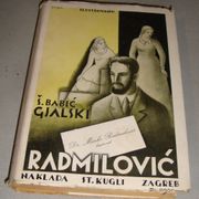 Ksaver Šandor Gjalski Radmilović naslovnica Vilim Svečnjak