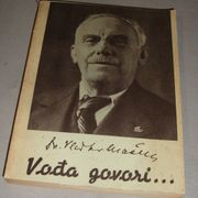 Vođa govori Vlatko Maček ličnosti izjave govori i politčki rad vođe Hrvata