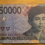 INDONEZIJA 50000 rupija