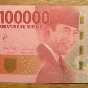 INDONEZIJA 100 000 rupija/ izvrsna