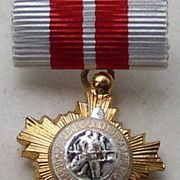 JNA - Orden Narodne armije II red - minijatura