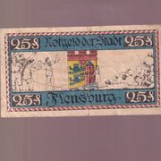 NJEMAČKA REICH 25 PFENNING    1917 / 1923