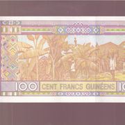 GVINEJA 100 FRANCS 2015   UNC
