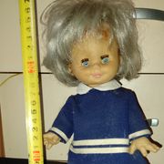 Vrlo stara lutka, visina 27 cm, kapci pomični