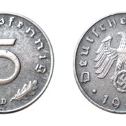 3REICH 5pf 1941-D ili E