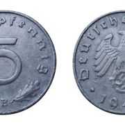 3REICH 5pf 1942-B ili F ili G